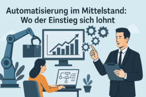 Automatisierung im Mittelstand: Wo der Einstieg sich lohnt