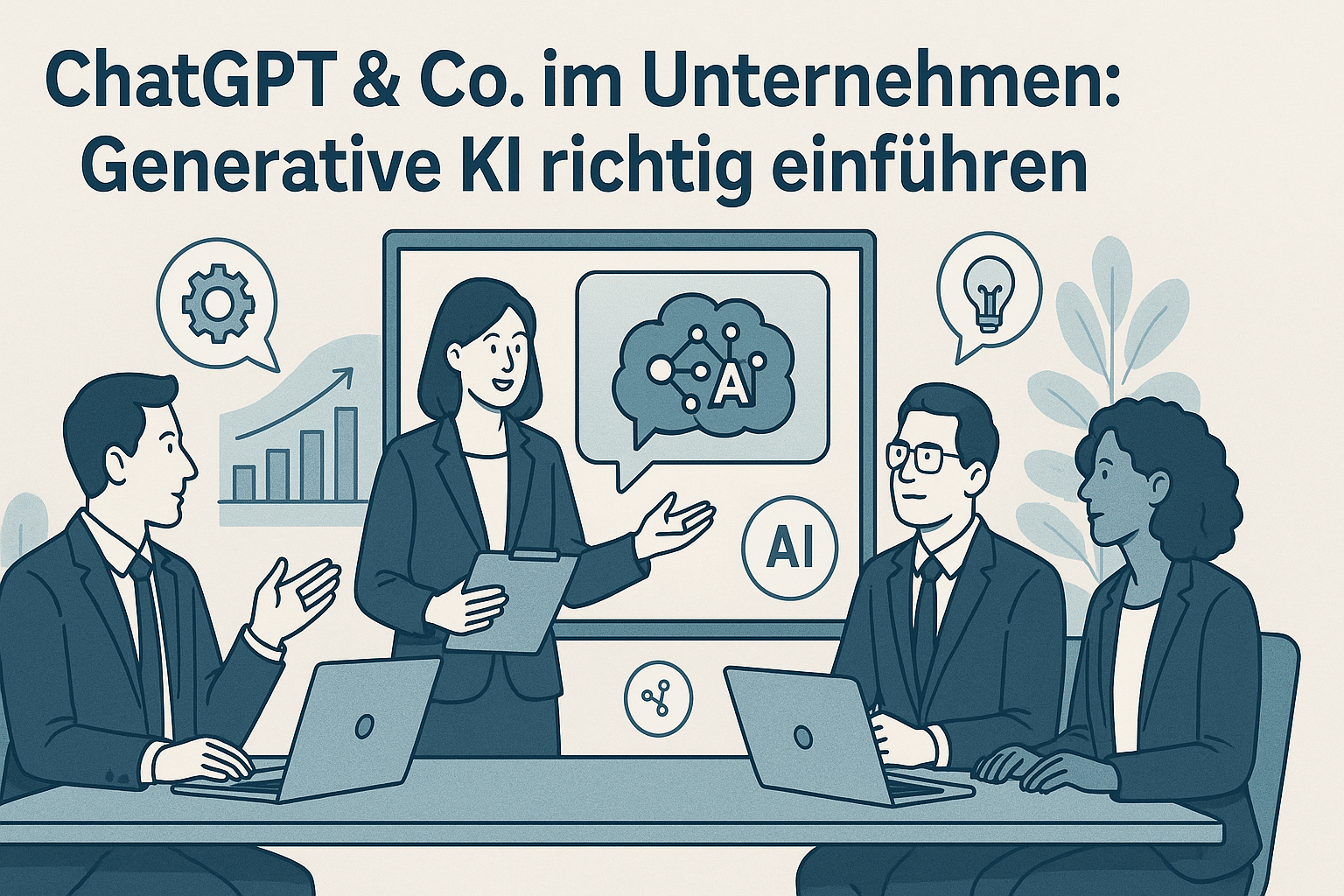 ChatGPT & Co. im Unternehmen: Generative KI richtig einführen