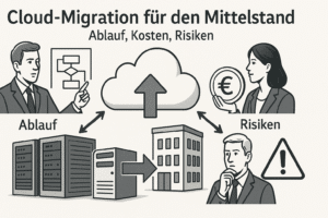 Cloud-Migration für den Mittelstand: Ablauf, Kosten, Risiken