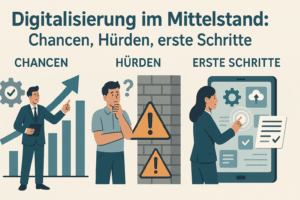 Digitalisierung im Mittelstand: Chancen, Hürden, erste Schritte