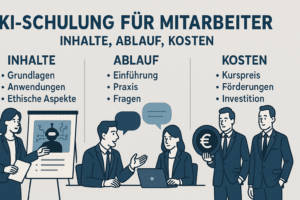 KI-Schulung für Mitarbeiter: Inhalte, Ablauf, Kosten